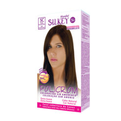 Tintura Permanente en Kit Silkey Policrom sin Amoníaco 5C X 1 U