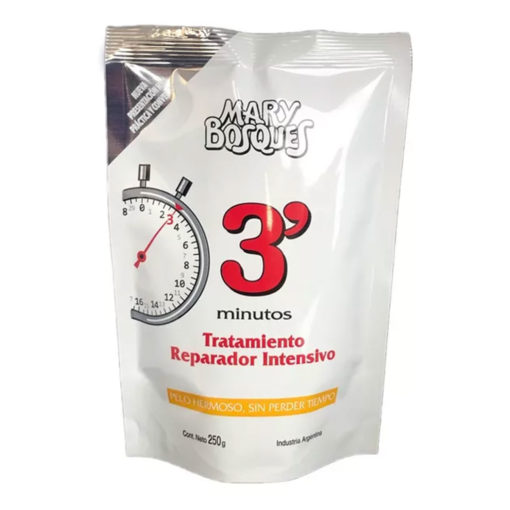Tratamiento Capilar Repuesto Mary Bosques  3 Minutos X 250 Gr