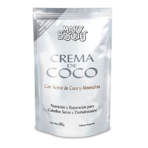 Tratamiento Capilar Repuesto Mary Bosques  Aceite de Coco y Almendras X 250 Gr