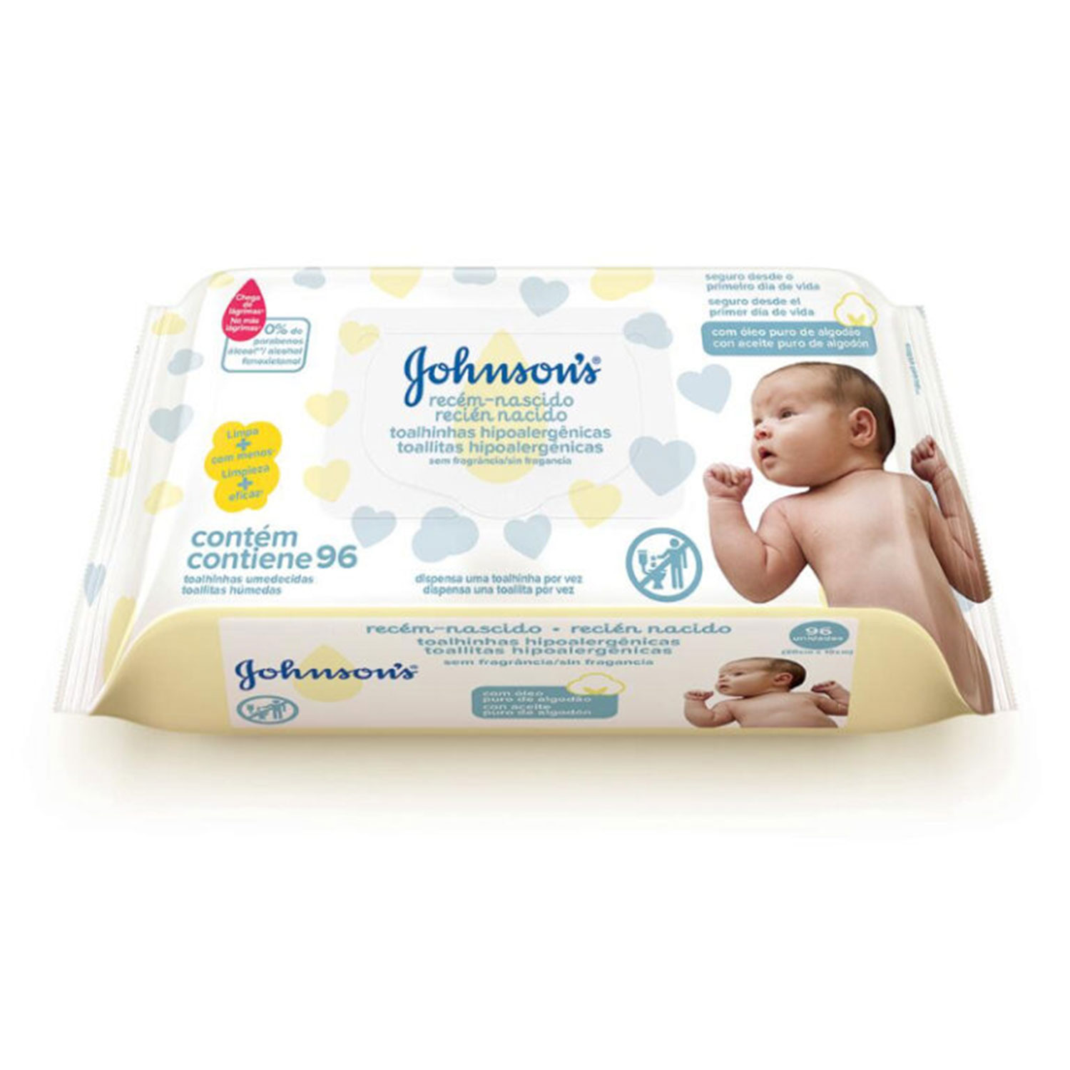 Toallitas Húmedas Johnson Baby Recién Nacido X 48 U – Casa Florian