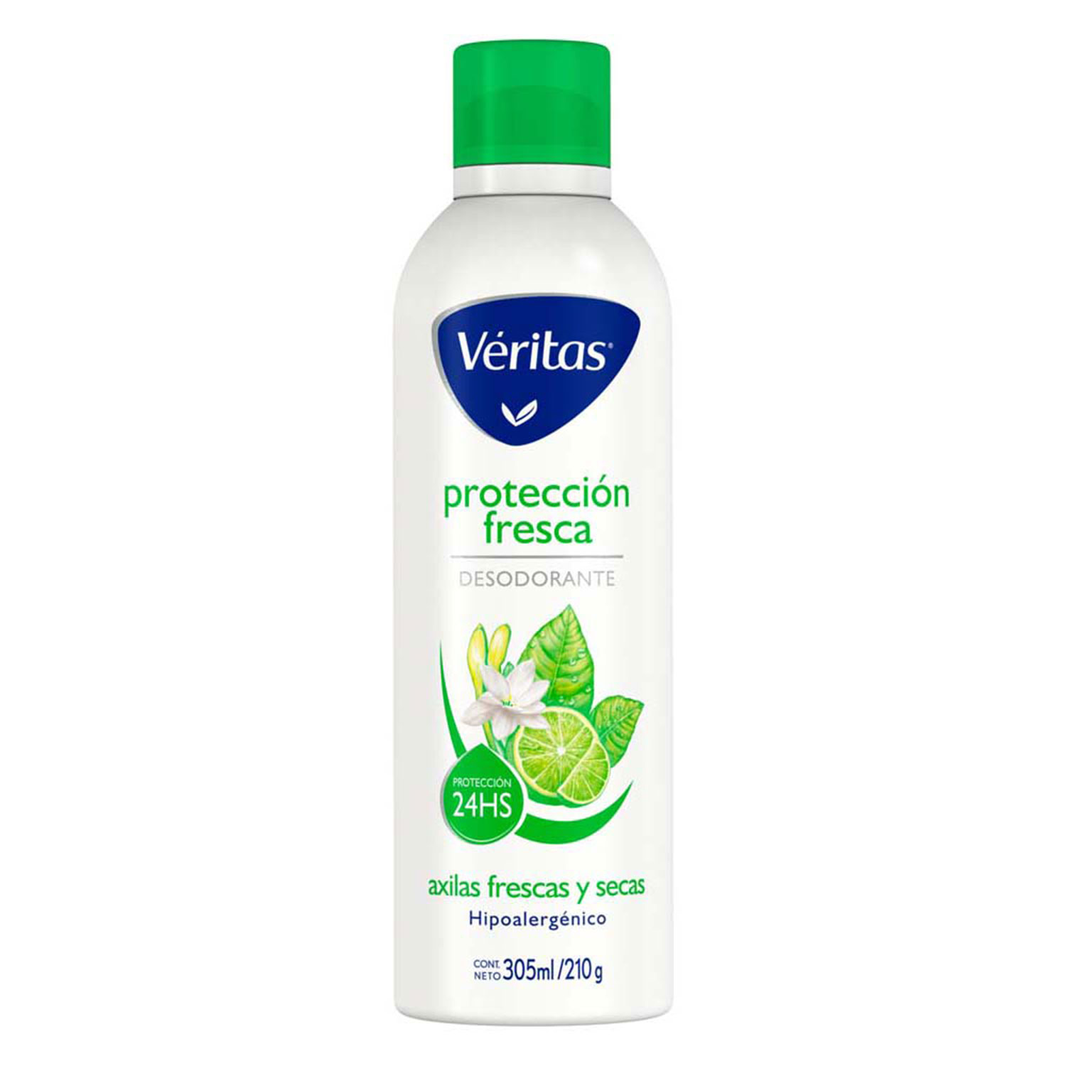 Desodorante Veritas Protección Fresca X 210 Gr