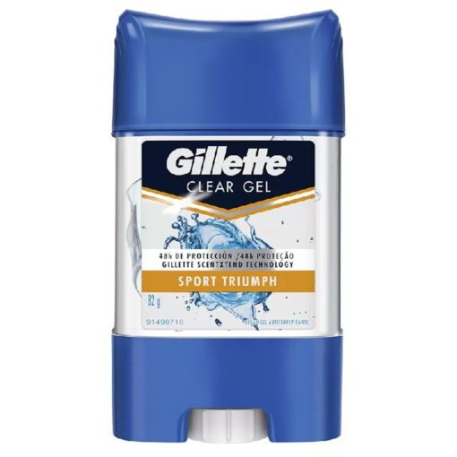 Antitranspirante Gel Gillette Clear Gel Sport Trium X 82 Gr