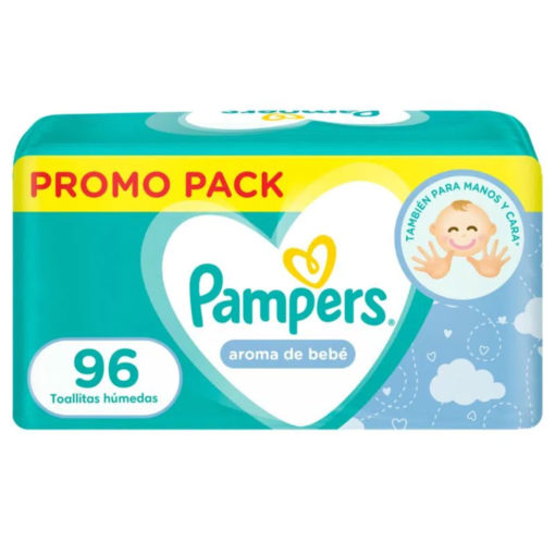 Toallitas Húmedas Pampers  Aroma de Bebé X 2 U - Imagen 2