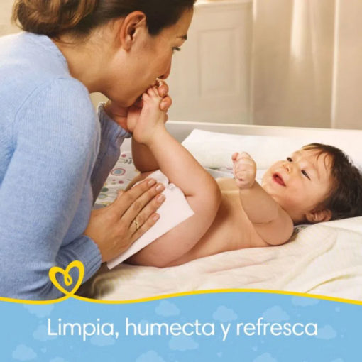 Toallitas Húmedas Pampers  Aroma de Bebé X 2 U - Imagen 5