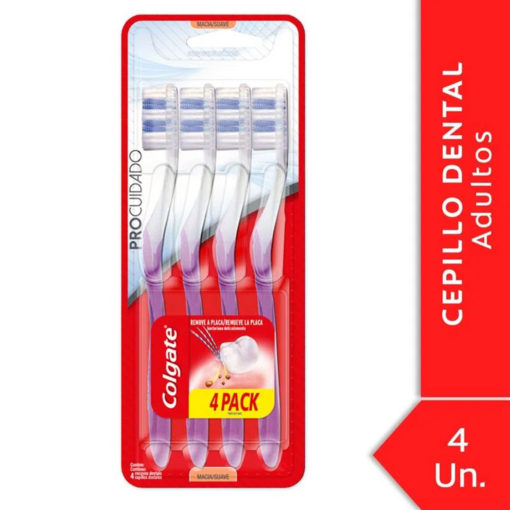 Cepillo de Dientes Colgate Pro Cuidado Suave X 4 U - Imagen 4