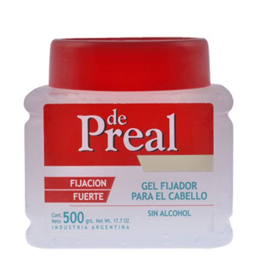 Gel Capilar de Preal  Fijación Fuerte X 500 Gr