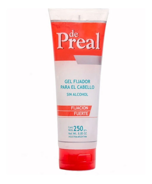 Gel Capilar de Preal  Fijación Fuerte X 250 Gr