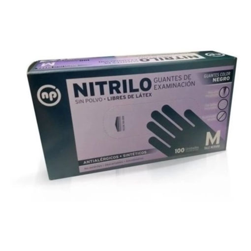 Guantes de Nitrilo Mapa   X 100 U