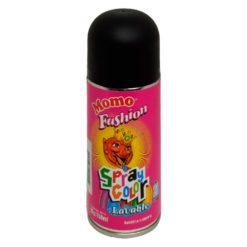 Spray Color para Pelo Rey Momo  Negro X 85 Gr