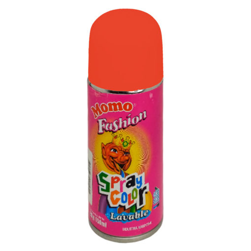 Spray Color para Pelo Rey Momo  Rojo X 85 Gr