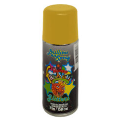Spray Glitter para Pelo Rey Momo  Oro X 180 Gr