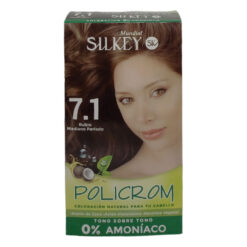 Tintura Permanente en Kit Silkey Policrom sin Amoníaco 7,1 X 1 U