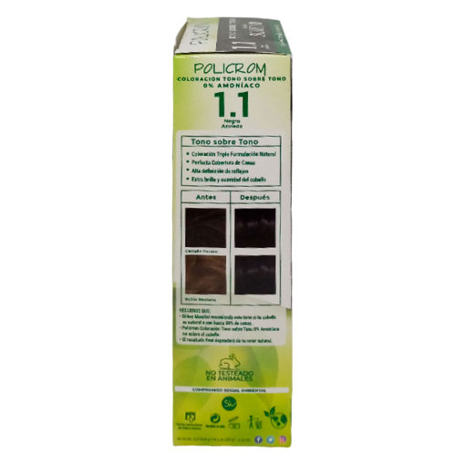 Tintura Permanente en Kit Silkey Policrom sin Amoníaco 1,1 X 1 U - Imagen 3