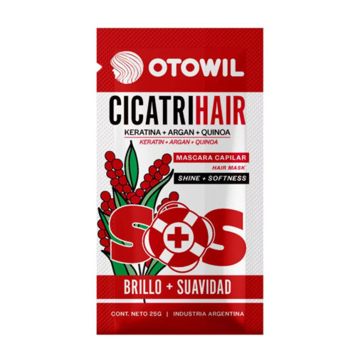 Tratamiento Capilar Intensivo Otowil  Argán y Keratina X 24 U