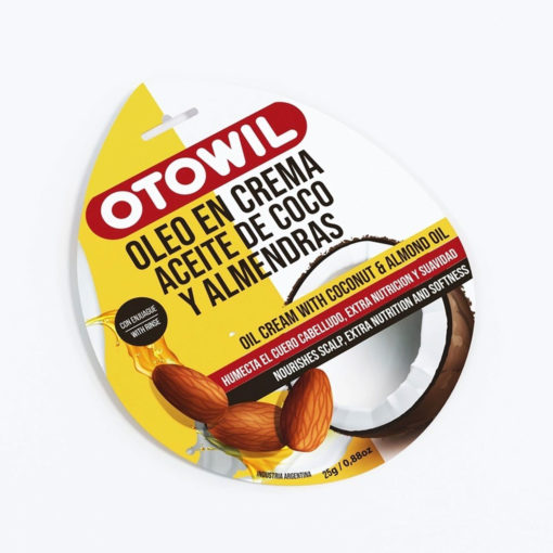 Tratamiento Capilar Intensivo Otowil  Aceite de Coco y Almendras X 24 U