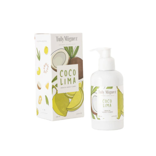 Crema de Manos y Cuerpo Tuly Miguez  Coco Lima X 200 Ml