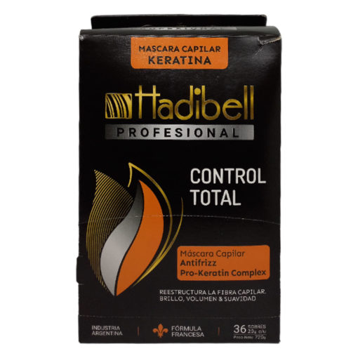 Tratamiento Capilar Hadibell Control Total Antifrizz X 36 U