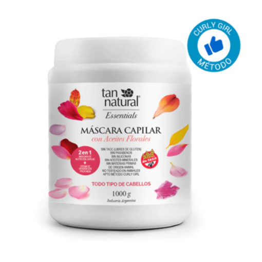 Tratamiento Capilar Tan Natural  Aceites Florales X 1000 Gr