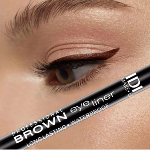 Delineador Retráctil Ojos y Cejas Idi Makeup Con Esfumino Brown X 1 U - Imagen 2