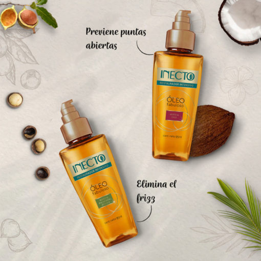 Óleo Fabuloso Inecto  Aceite de Coco X 95 Ml - Imagen 3
