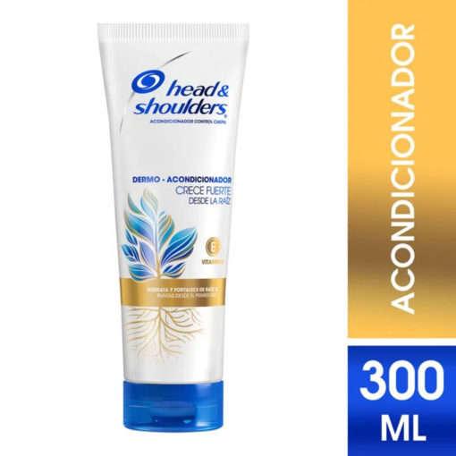 Dermo Acondicionador Head & Shoulders Crece Fuerte desde la Raíz Vitamina E X 300 Ml - Imagen 2