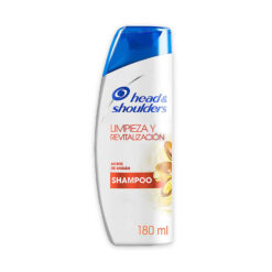 Shampoo Head & Shoulders Limpieza y Revitalización Aceote de Argán X 180 Ml