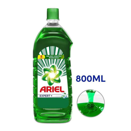Jabón Líquido para Ropa Ariel Limpieza Profunda Botella X 800 Ml - Imagen 3