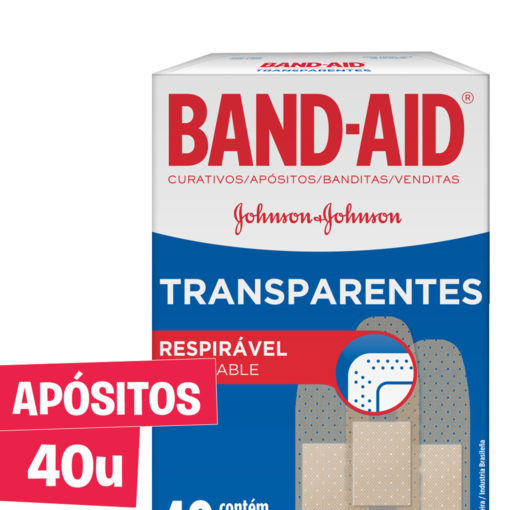 Apósitos Band-aid Transparente  X 40 U - Imagen 2