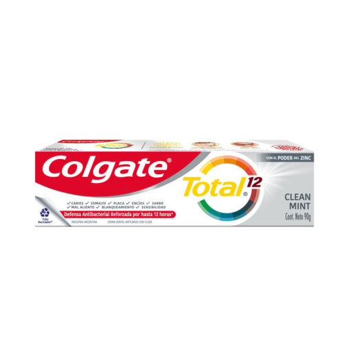 Crema Dental Colgate Total 12 Clean Mint X 90 Gr
