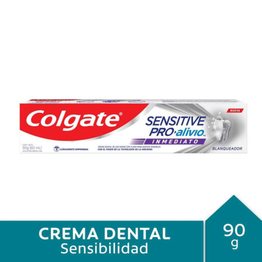 Crema Dental Colgate Sensitive Pro Alivio Whitening X 90 Gr - Imagen 3