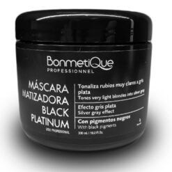 Mascara Capilar Bonmetique Black Platinium  X 300 Ml