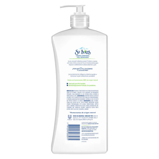 Crema Corporal St. Ives  Piel Renovada X 532 Ml - Imagen 2