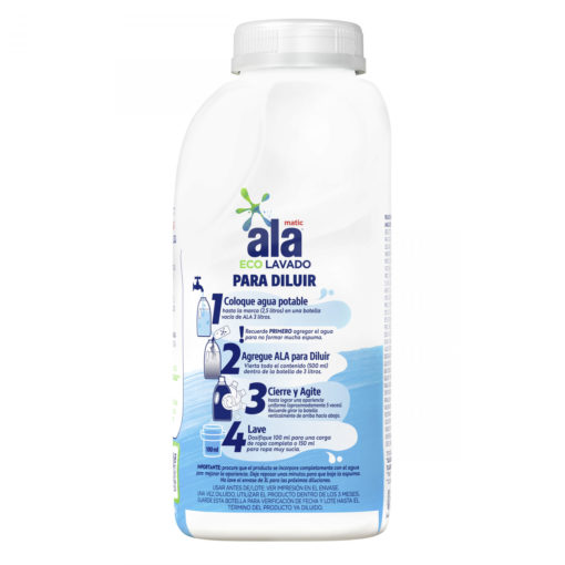 Jabón Líquido para Ropa Ala Para Diluír  X 500 Ml - Imagen 2