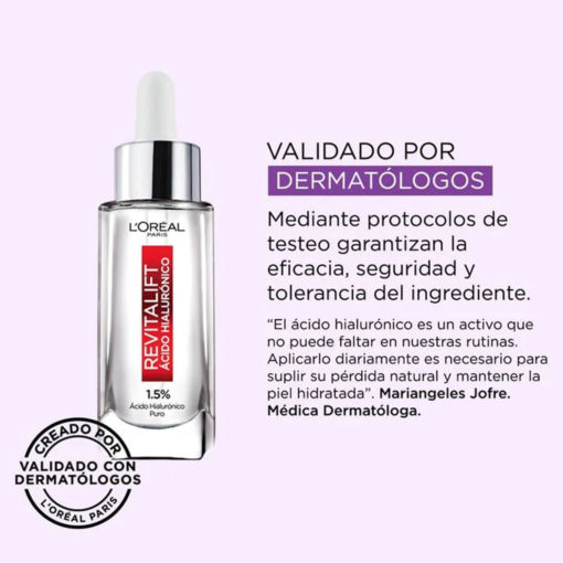 Serum facial Loreal Paris Revitalif Acido Hialuronico X 30 Ml - Imagen 4