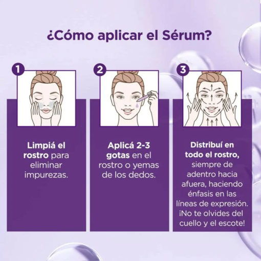 Serum facial Loreal Paris Revitalif Acido Hialuronico X 30 Ml - Imagen 5