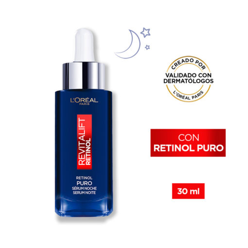 Serum de noche Loreal Revitalif Retinol X 30 Ml - Imagen 8