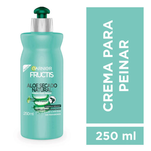 Crema para Peinar Garnier Fructis Aloe Hidra Bomb X 250 Ml - Imagen 2