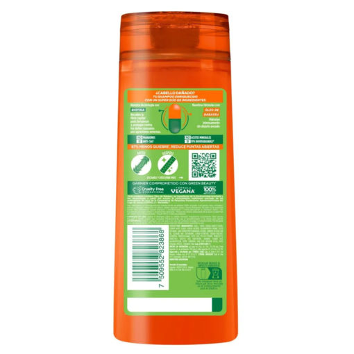 Shampoo Garnier Fructis Goodbye Daños X 200 Ml - Imagen 2
