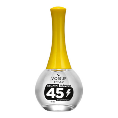 Esmalte Vogue  Brillo Secado Rápido 45 Segundos X 14 Ml