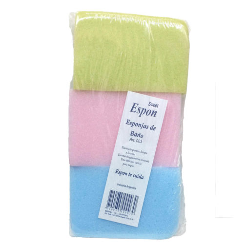 Esponja de Baño Sweet Espon   X 3 U