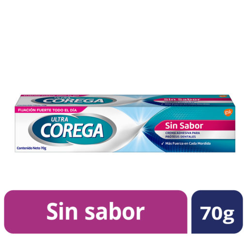 Crema Adhesiva Corega Ultra Sin Sabor X 70 Gr - Imagen 3
