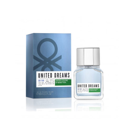 Perfume Benetton United Dreams Go Far X 60 Ml - Imagen 2