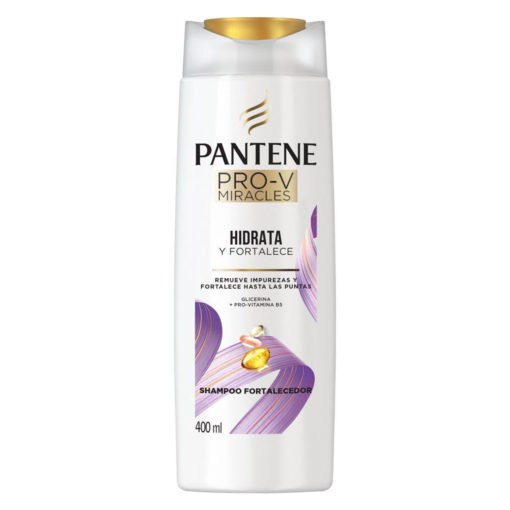 Shampoo Pantene  Hidrata y Fortalece X 400 Ml