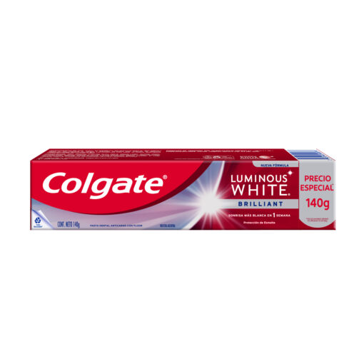 Crema Dental Colgate Luminous White Brilliant X 140 Gr - Imagen 2