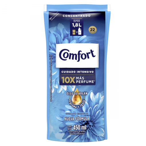 Repuesto Suavizante Concentrado para Ropa Comfort Cuidado Essencial  X 450 Ml