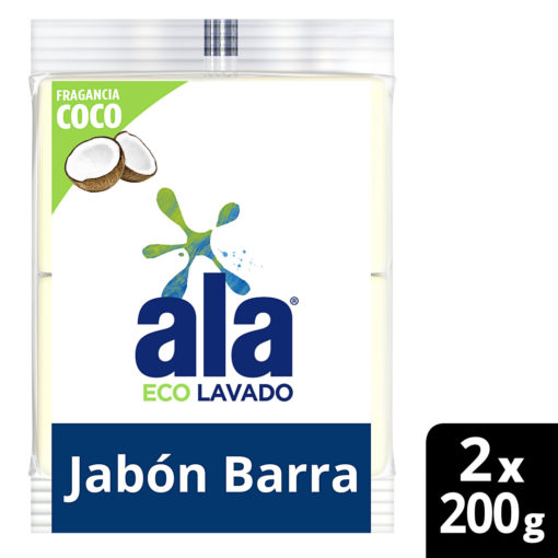 Jabón en Barra Ala Ecolavado Coco X 2 U - Imagen 3