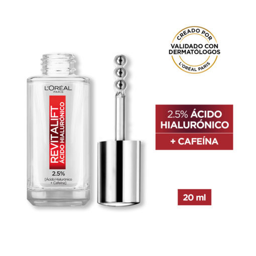 Serum Rellenador de ojos Loreal Revitalif Acido Hialuronico X 20 Ml - Imagen 7