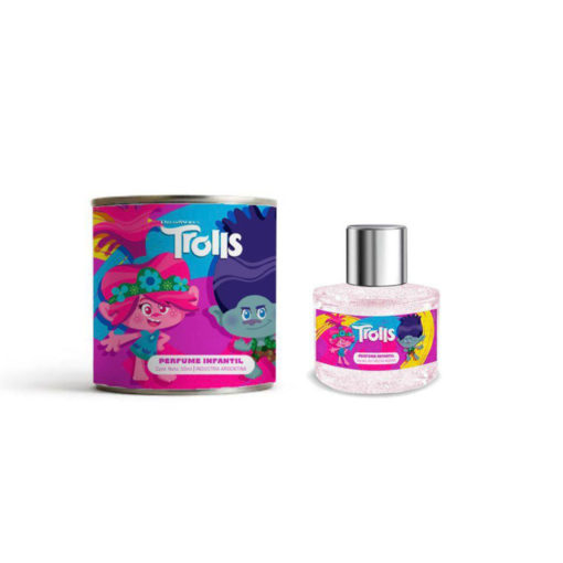 Perfume Infantil + Lata Trolls   X 50 Ml