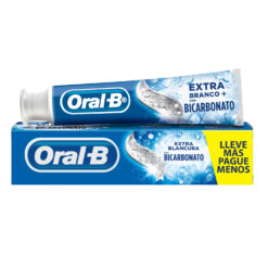 Pasta Dental Oral B Extra Blanco Bicarbonato X 180 Gr