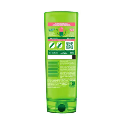 Acondicionador Garnier Fructis  Hydra Liss X 350 Ml - Imagen 2